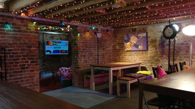 Playopolis board game cafe interior