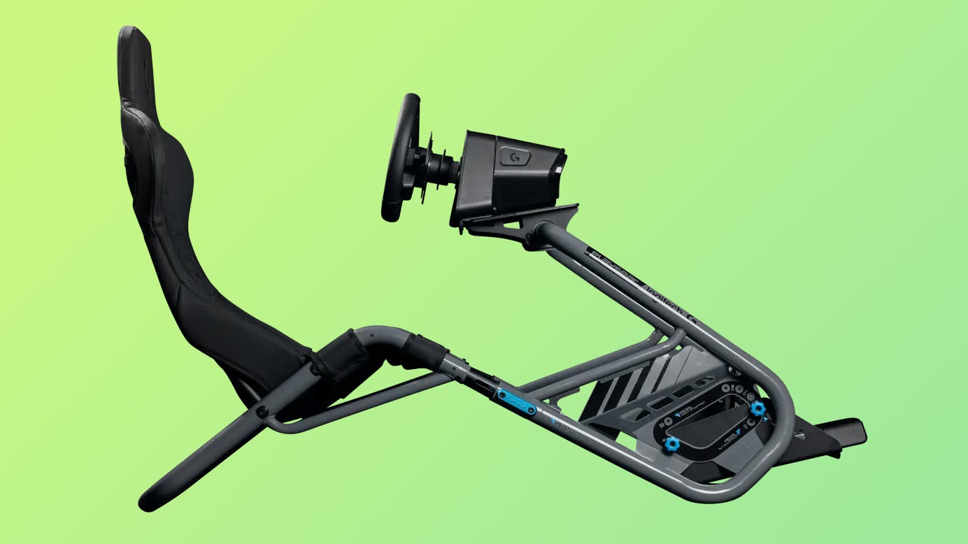 Logitech Pro Racing Vr Logitech Pro Racing Wheel, Pro Racing Pedals and Playseat Trophy ...