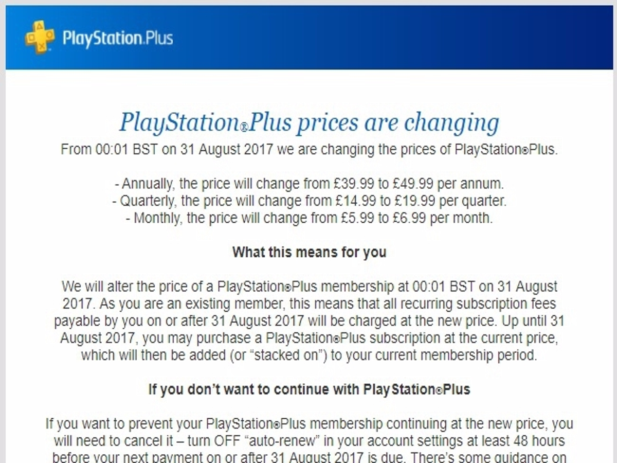PS Plus price increase: get your subscription before Sept. 6 - Polygon
