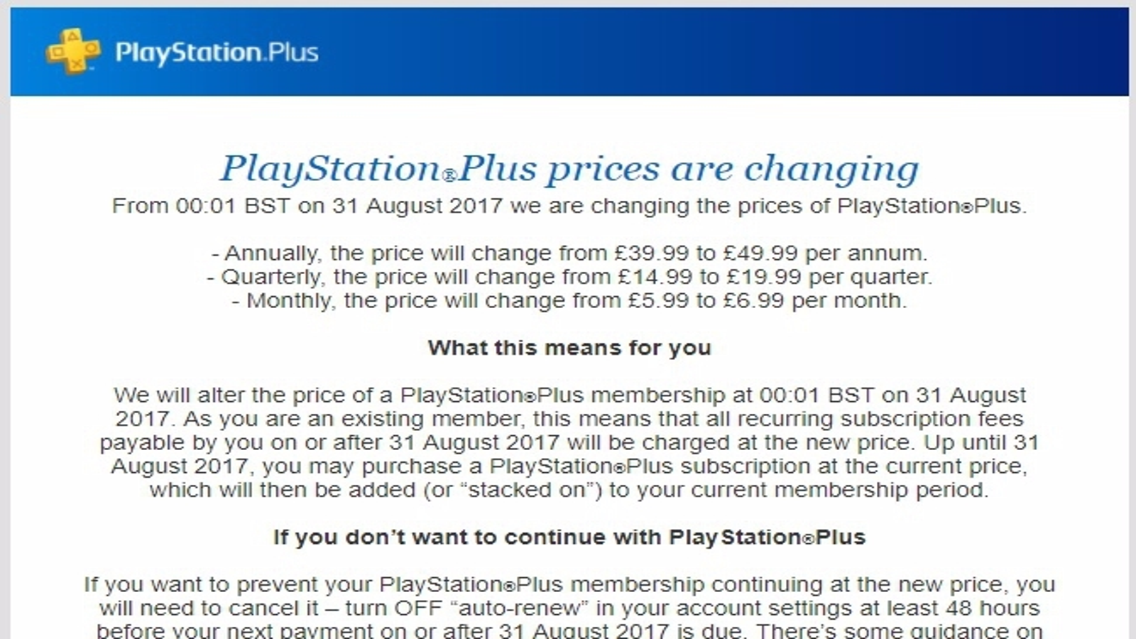 Sony Announces Price Hike For PlayStation Plus 12-Month Subscriptions  Across All Tiers - MySmartPrice