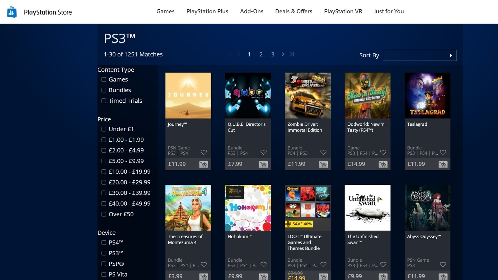 PlayStation Store is removing PS3 & Vita games from PC and mobile app