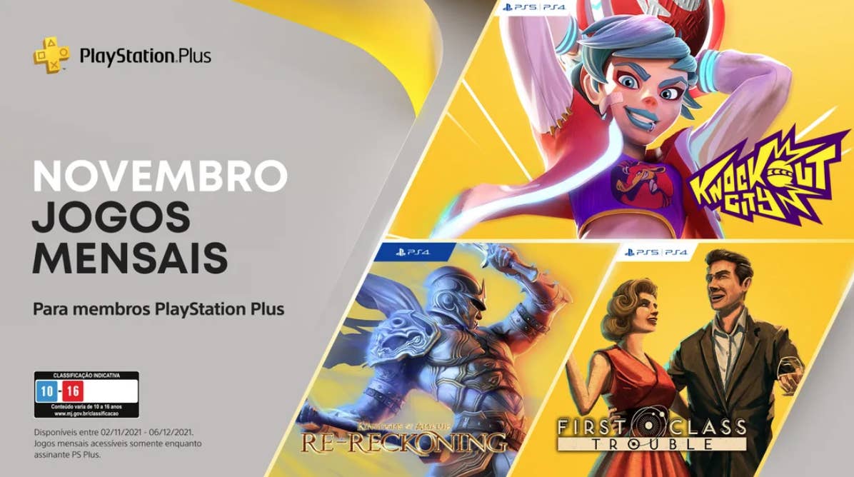 Eis os jogos PS Plus de novembro