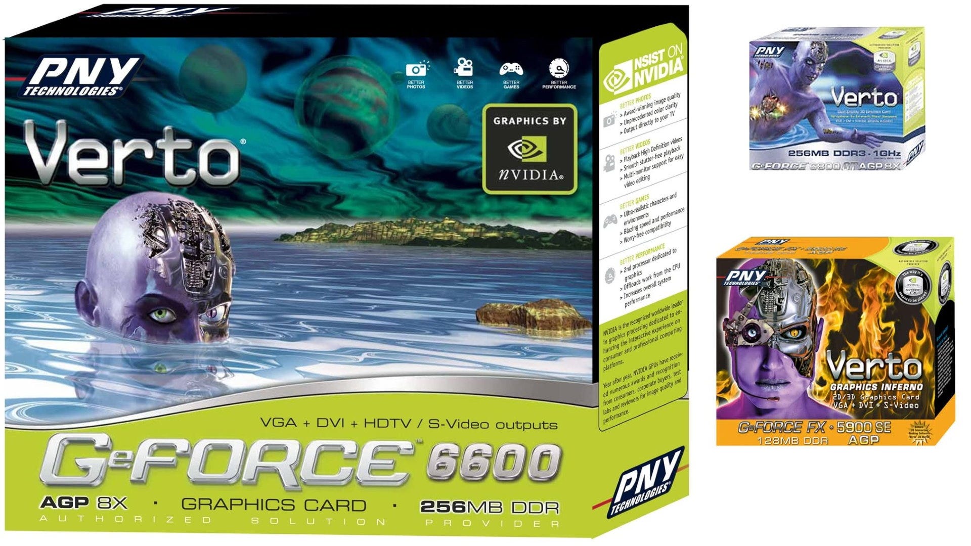 The best and worst graphics card box art of all time | Rock Paper Shotgun