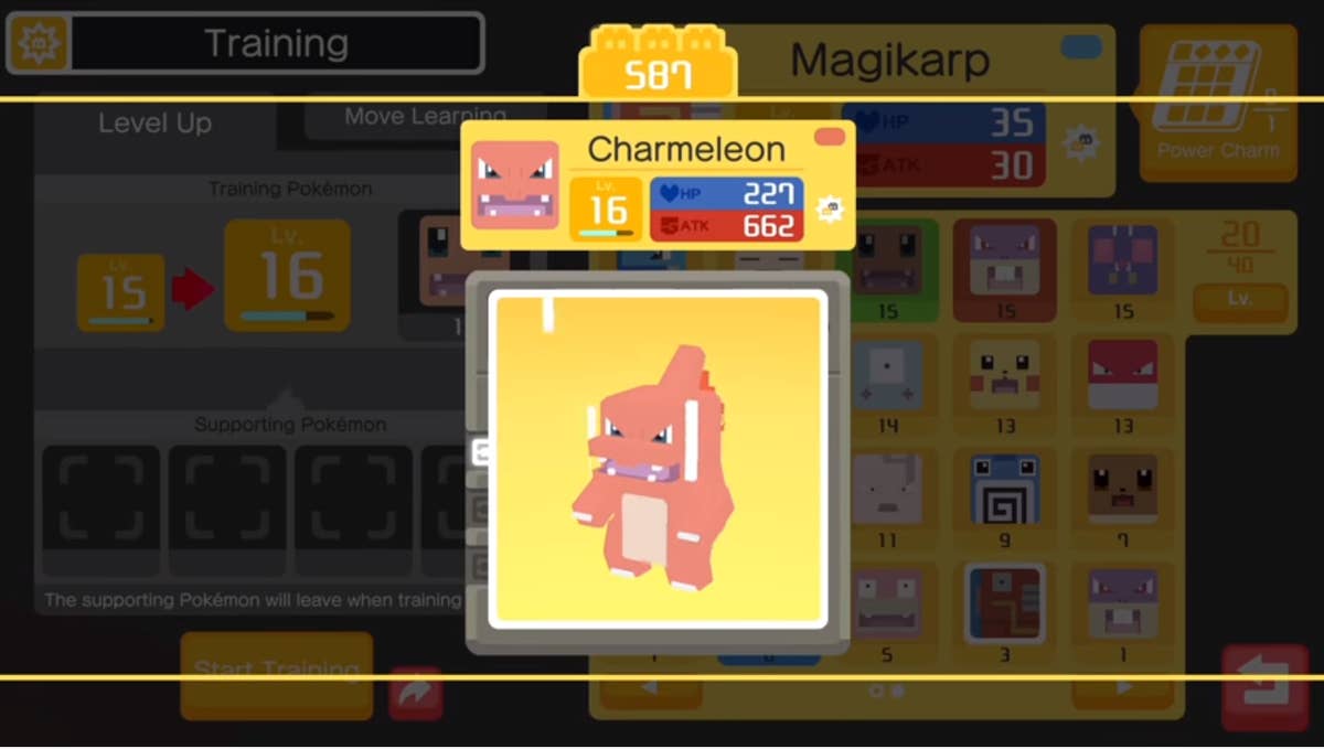 Pokemon Quest Evolution List - How to Level Up and Evolve Pokemon