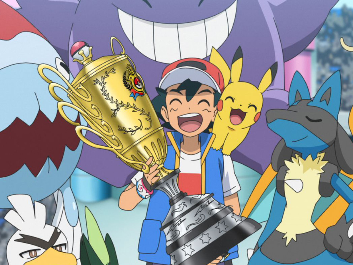 Ash Ketchum is officially the world's best Pokémon trainer, bless him