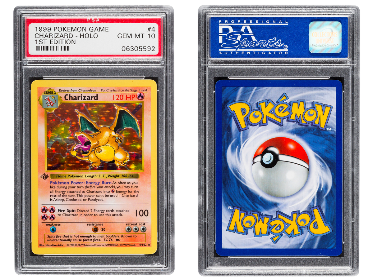 First Charizard Charizard Pokemon Card 1st Edition