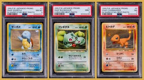 These Squirtle, Bulbasaur and Charmander cards won Pokémon Snap photo contests - and just sold for record sums