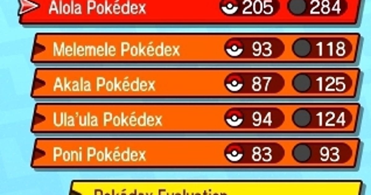 Pokémon Living Pokédex guide - tips for a complete living dex in