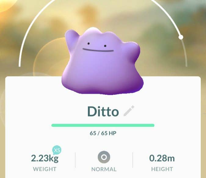 Pokémon Go Ditto Disguises for December 2023