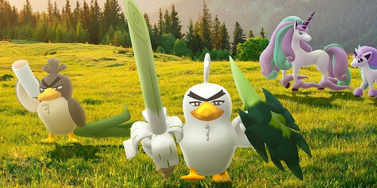 How to get Galarian Farfetch'd for Pokemon GO Mythic Blade Collection  Challenge