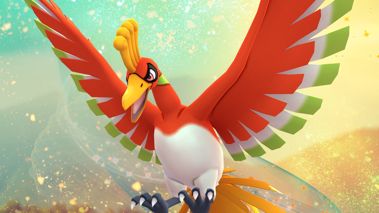 OC] My drawing of Ho-Oh : r/pokemon