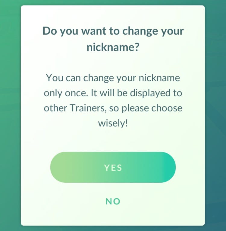 Pokémon Go username How to change username, change Trainer appearance