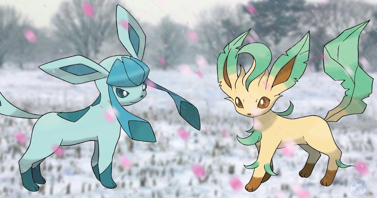 Couple of Gaming on X: With #Leafeon & #Glaceon coming to #PokemonGO a new  name trick has been discovered so we updated the whole #Eeveelution line up  graphic for you 😁 Keep