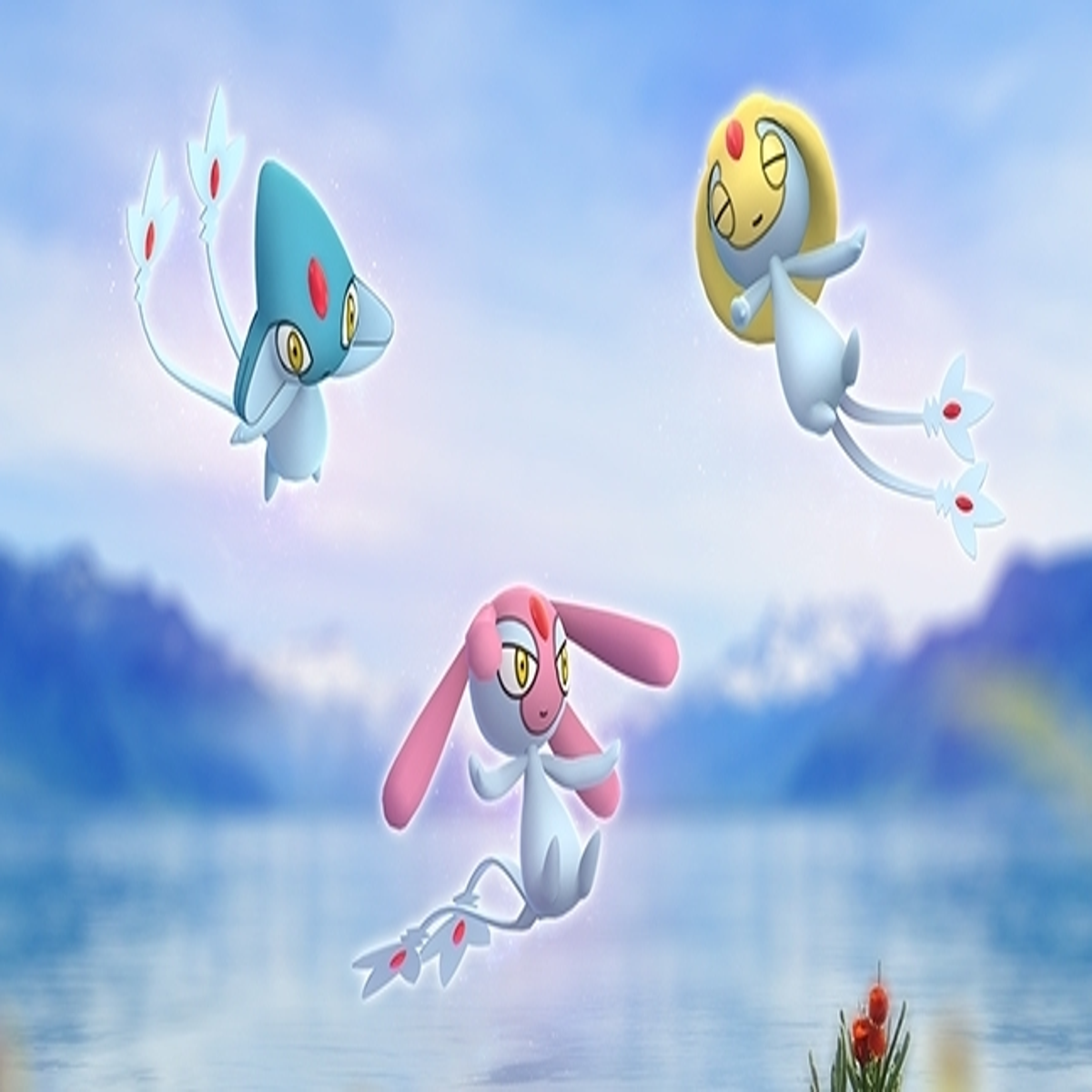Pokémon Go libera novas criaturas lendárias: Uxie, Mesprit e Azlef