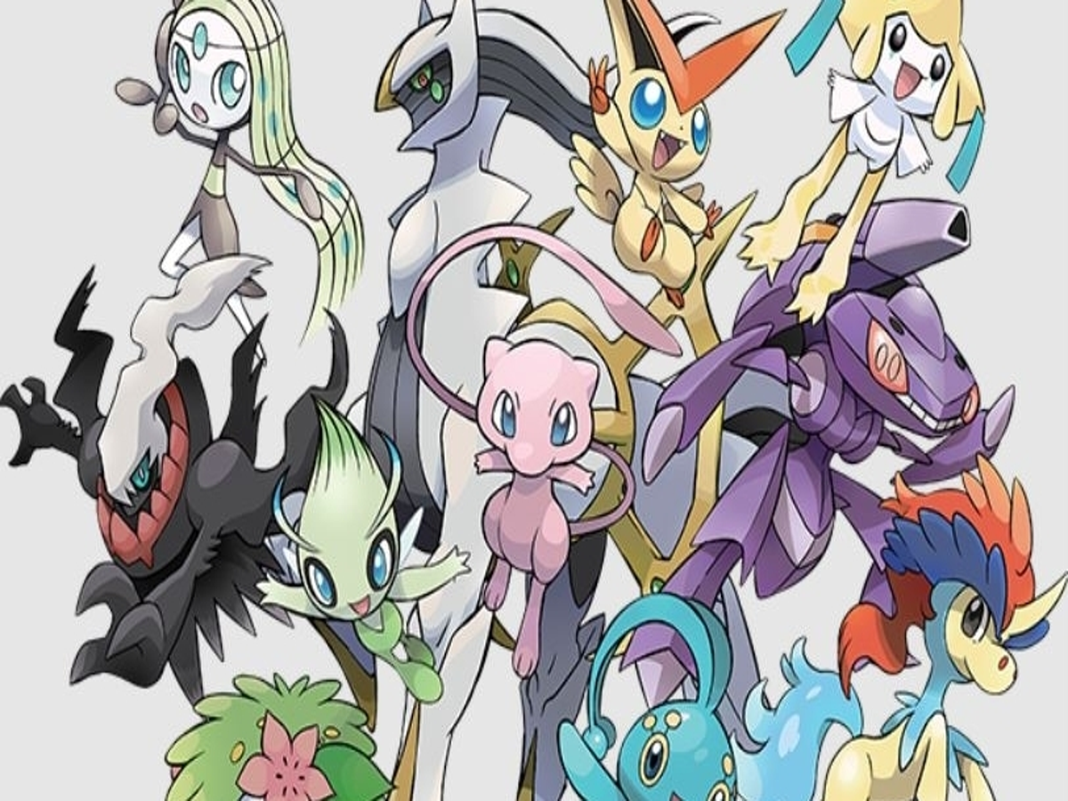 Pokémon Go News BR - Atualmente, são conhecidos 21 Pokémon Míticos. A maior  diferença entre eles e os Lendários é a sua obtenção dentro do jogo. Nos  jogos principais, os Pokémon Míticos