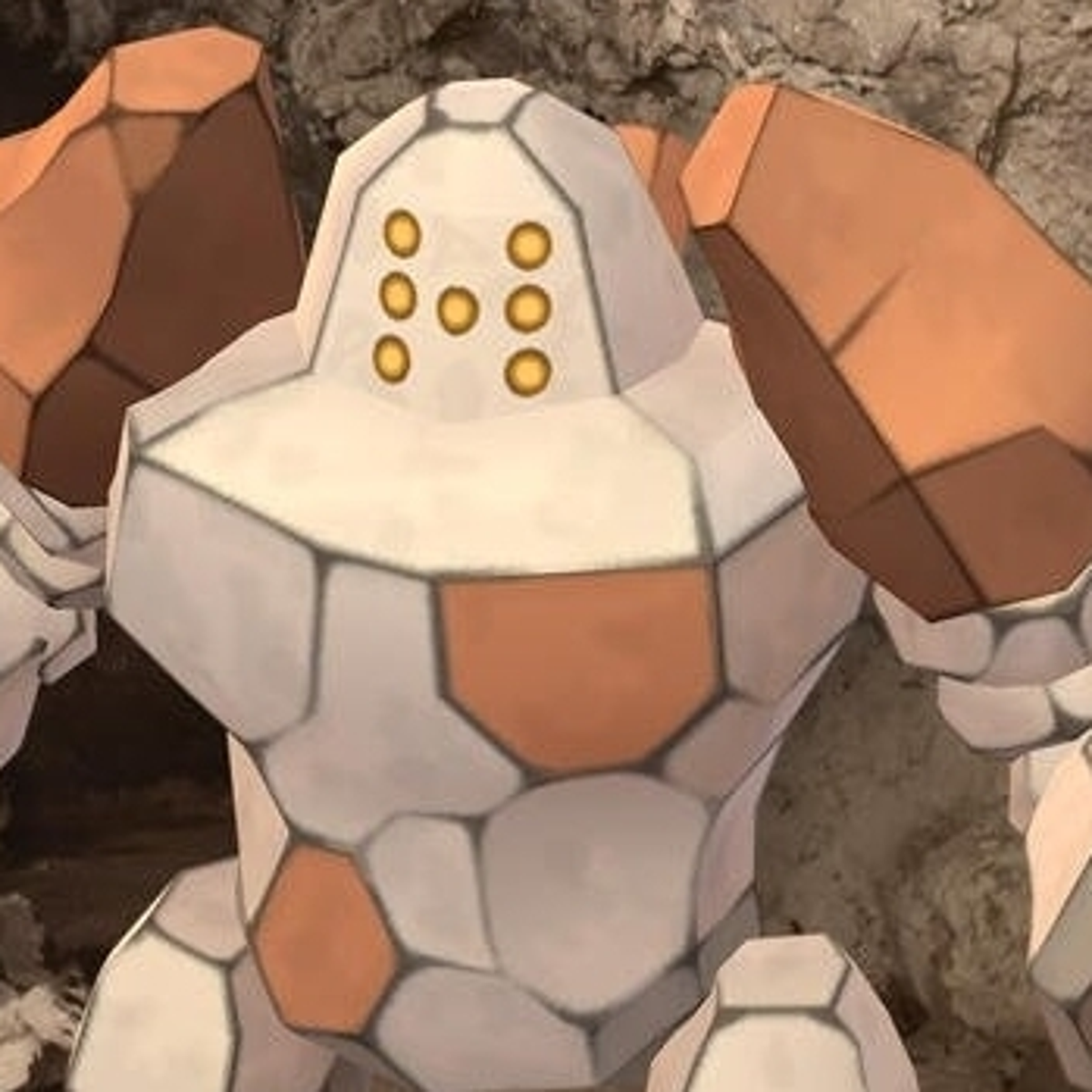 Regirock Pattern Regirock Human