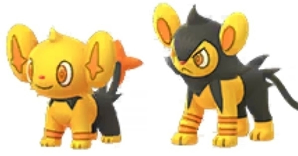 Shiny Shinx, evolution chart, 100% perfect IV stats and Luxray best
