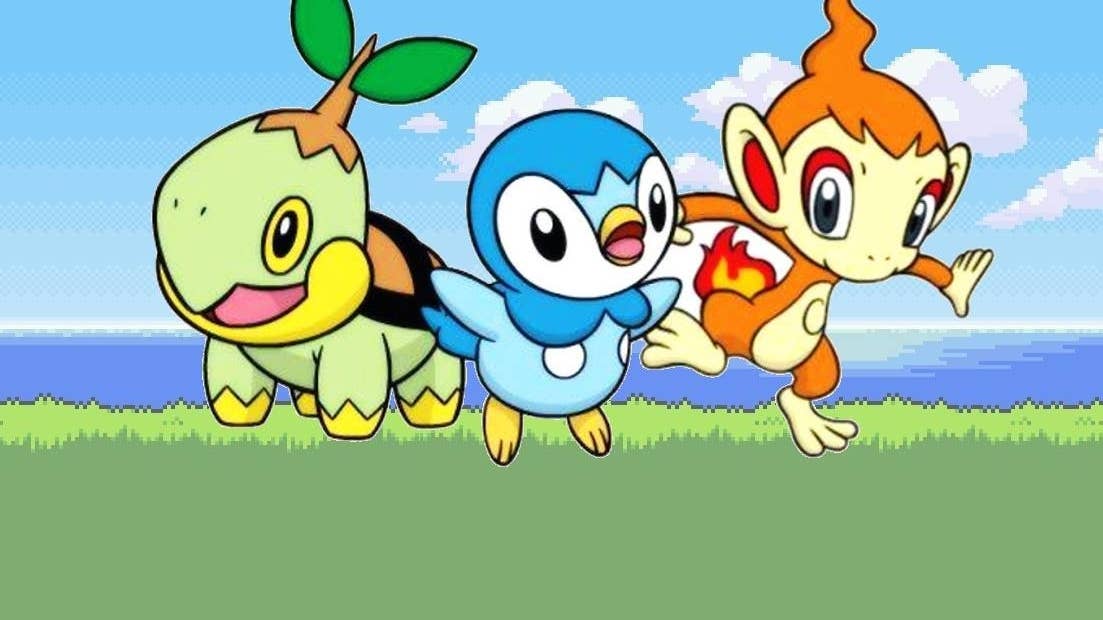 4 First Pokemon Pokémon Geração 4 Iniciantes