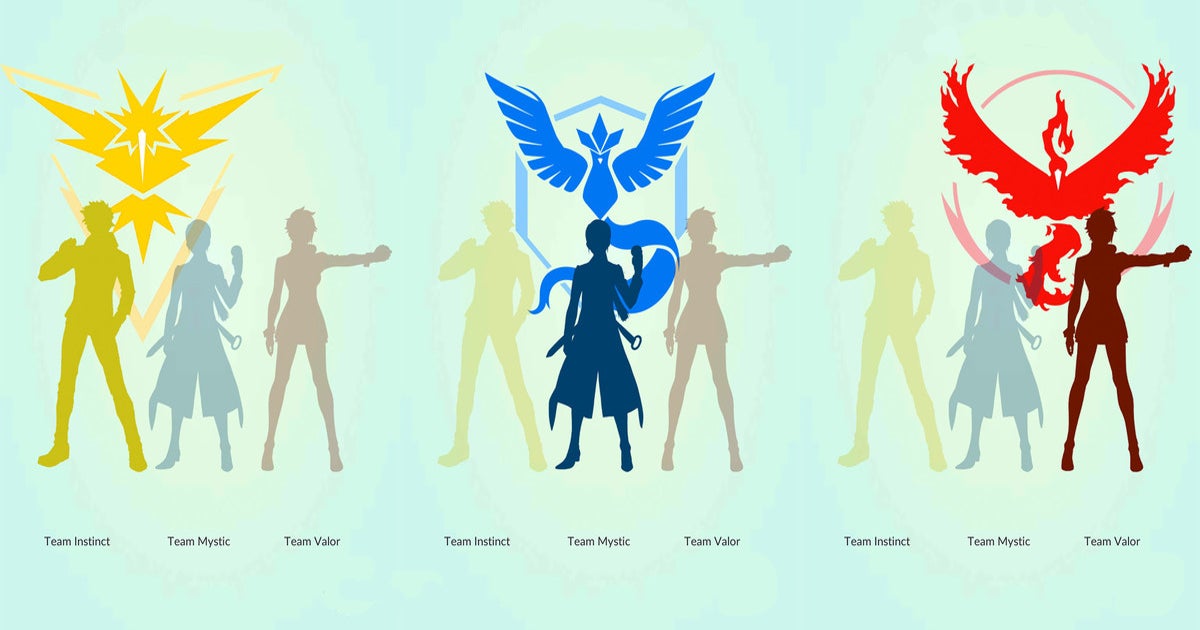 Tak Distribuere sammenhængende Pokémon Go: Instinct, Valor or Mystic - which team should you join? | VG247
