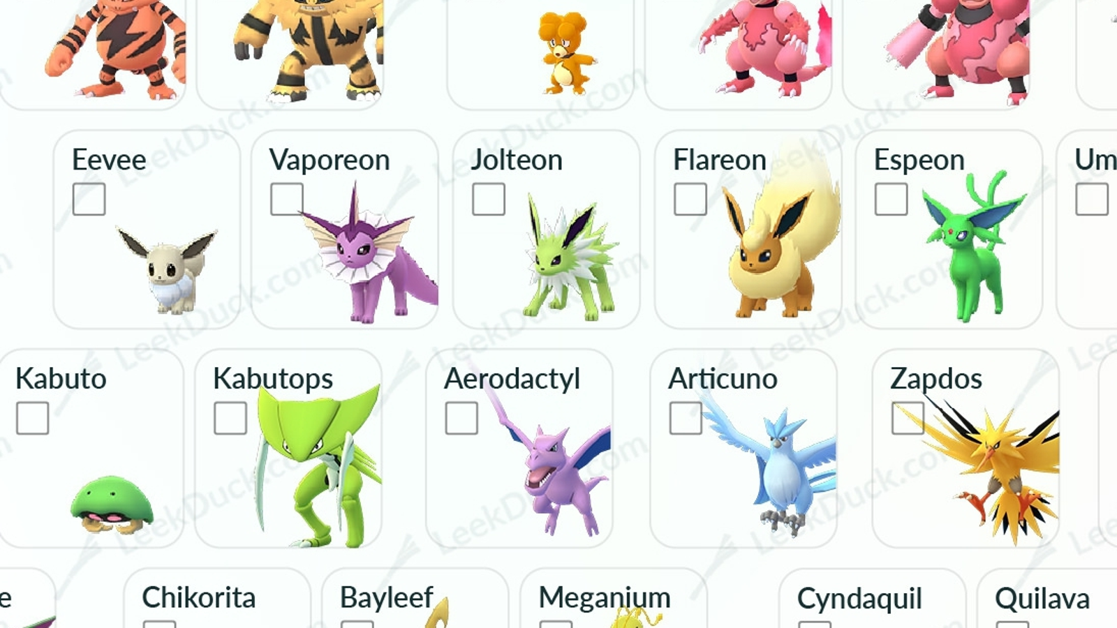 Saiba quais são os Pokémon mais comuns e os mais raros de Pokémon Go