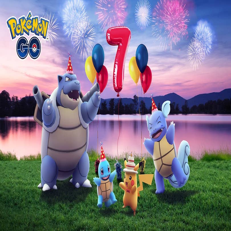 Pokémon Go's 7th Anniversary Party: Tasks and Rewards
