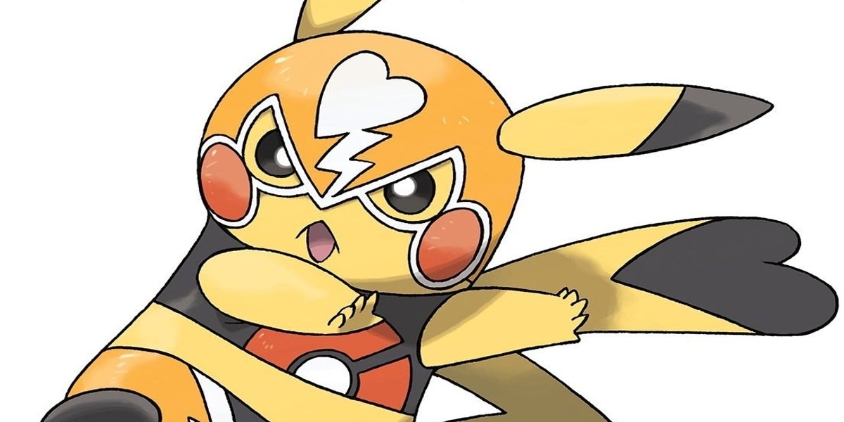 Pokémon GO Is Getting Wrestling-Themed Pikachu Libre