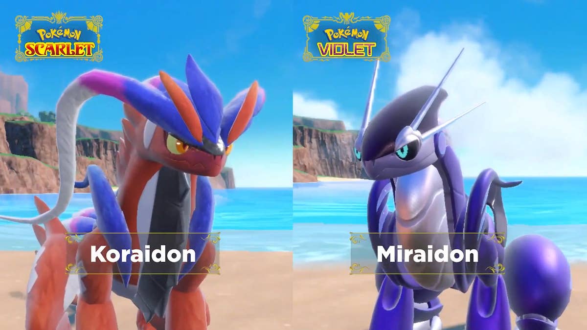 Pokémon Scarlet e Violet - Tudo sobre os Pokémon Lendários Koraidon e  Miraidon