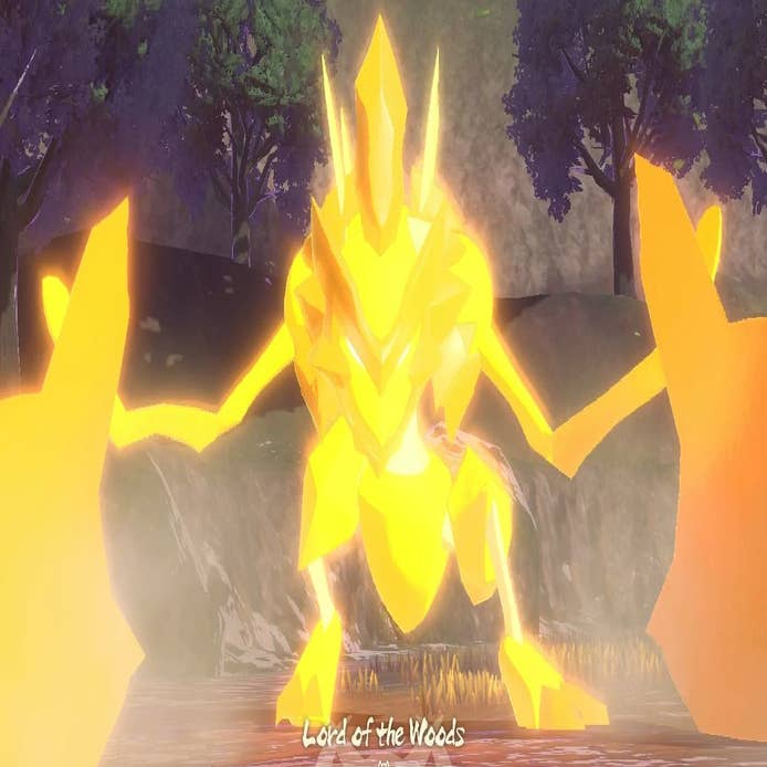 Pokémon Legends Arceus Kleavor Noble boss fight - Polygon