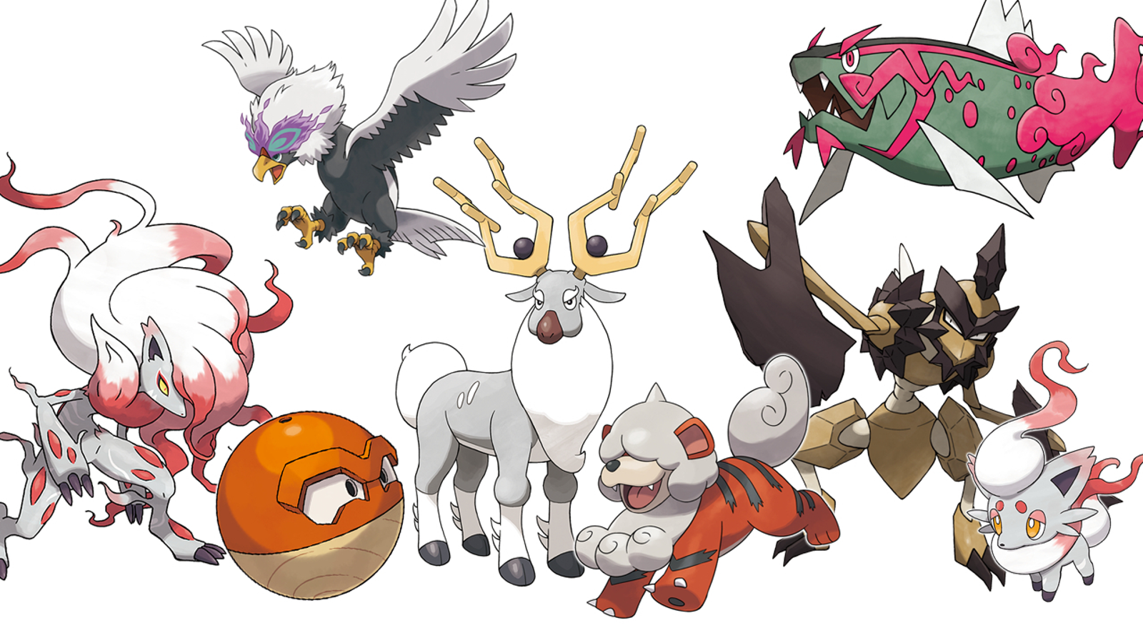 Novos Pokémon de Pokémon Legends: Arceus