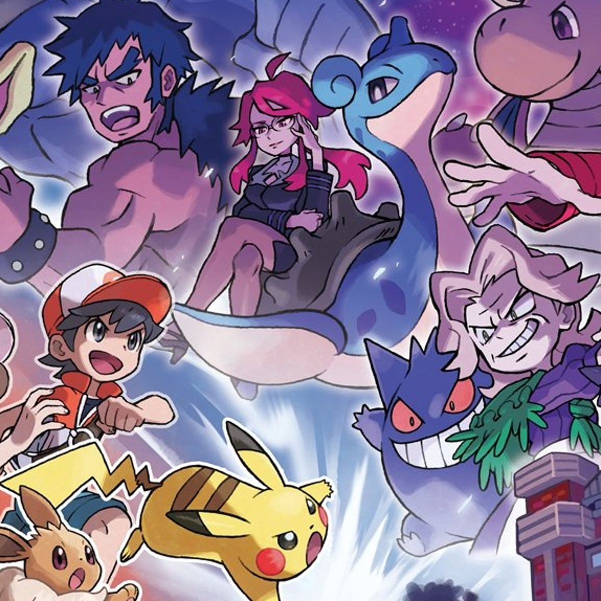 Pokémon Let's Go Pikachu & Eevee - All Mega Evolutions + Moves 