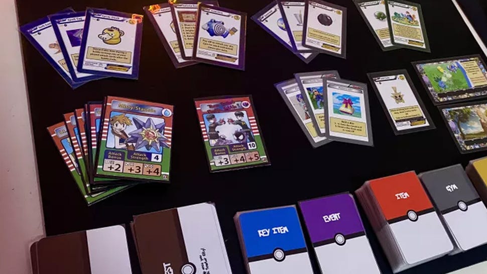 An image of cards for Pokemon Master Trainer: Adventure Edition