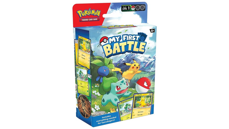 The Pokémon My First Battle box.