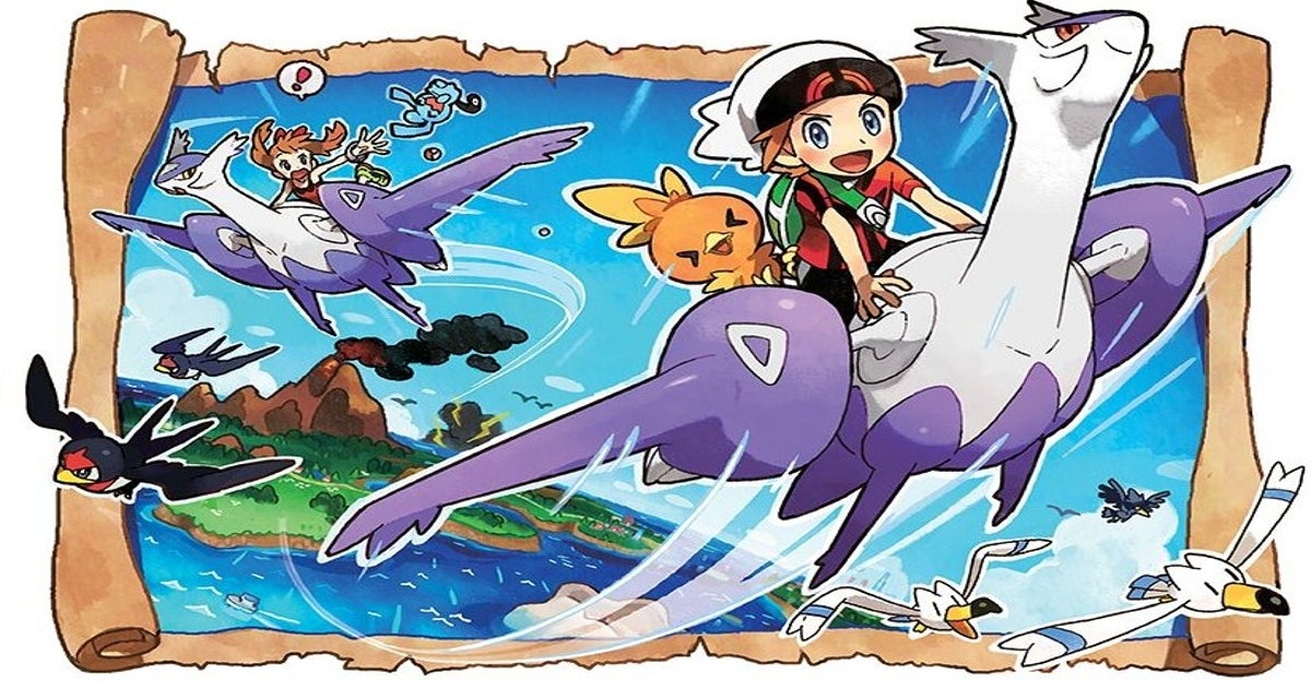Todos Lendários - Pokémon Mega Ruby (GBA) 