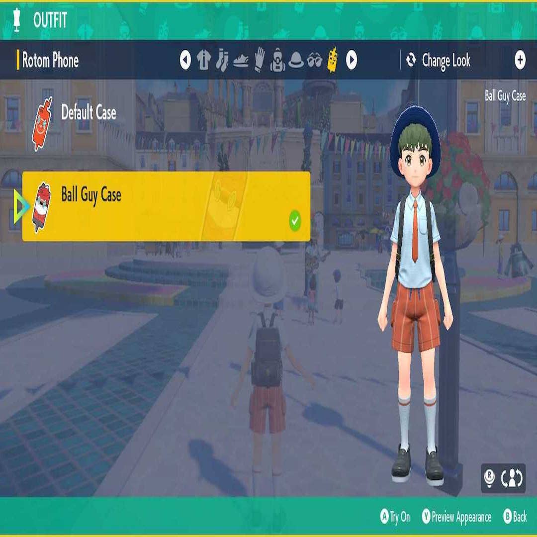 How to change your Rotom Phone and get exclusive phone cases in Pokemon  Scarlet and Violet
