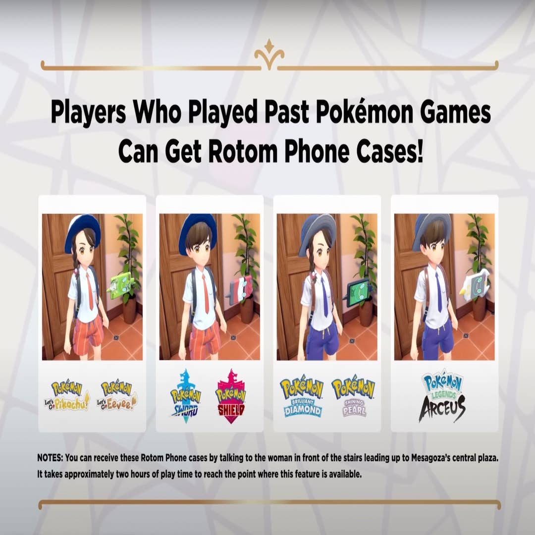 Pokemon Scarlet And Violet - How To Change Your Rotom Phone Case