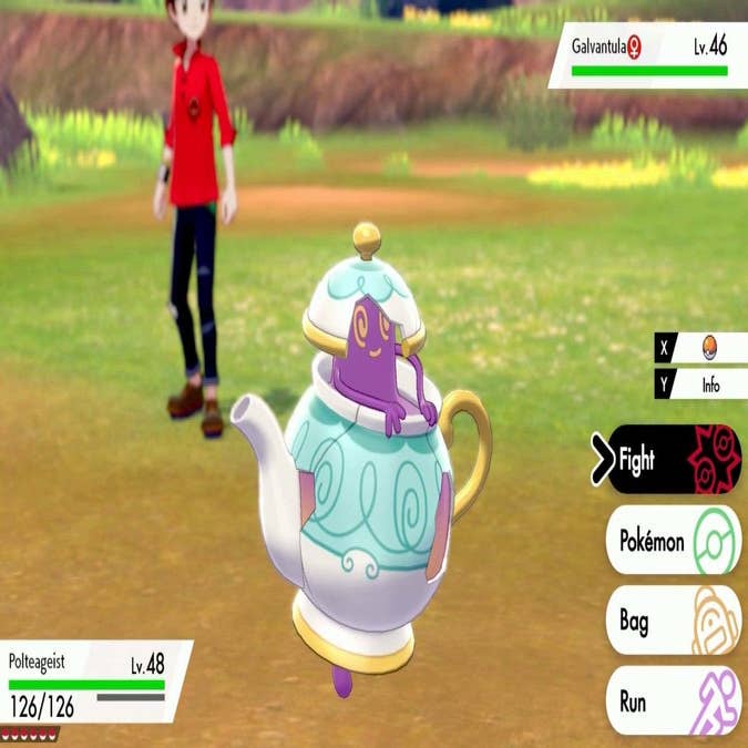 Pokemon Sword and Shield Players Discover Polteageist's Secret Form