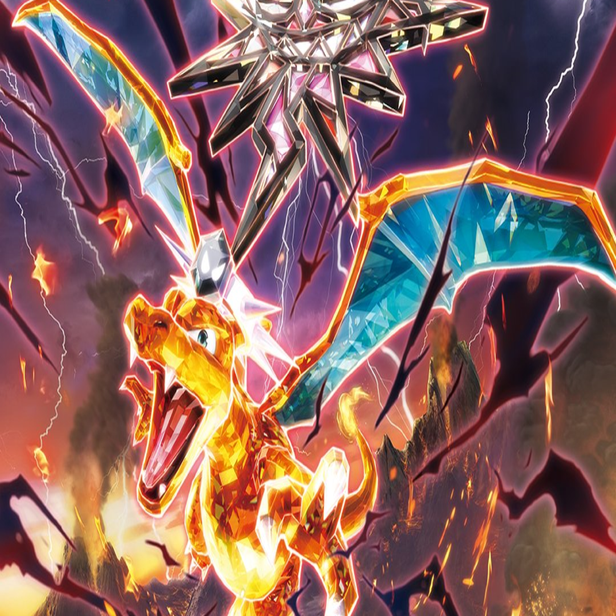Take at type-shifted Charizard other Pokémon from upcoming Obsidian Flame card set | Dicebreaker