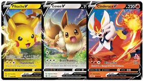Pokémon TCG’s Battle Academy box gets a 2022 update with Pikachu, Eevee and Cinderace decks and Pokémon V cards