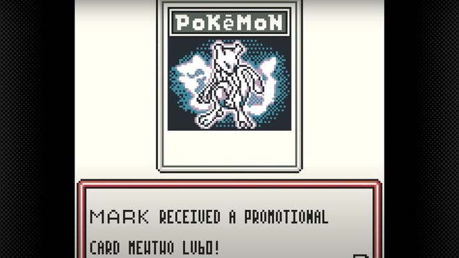 Pokémon Trading Card video game screenshot.