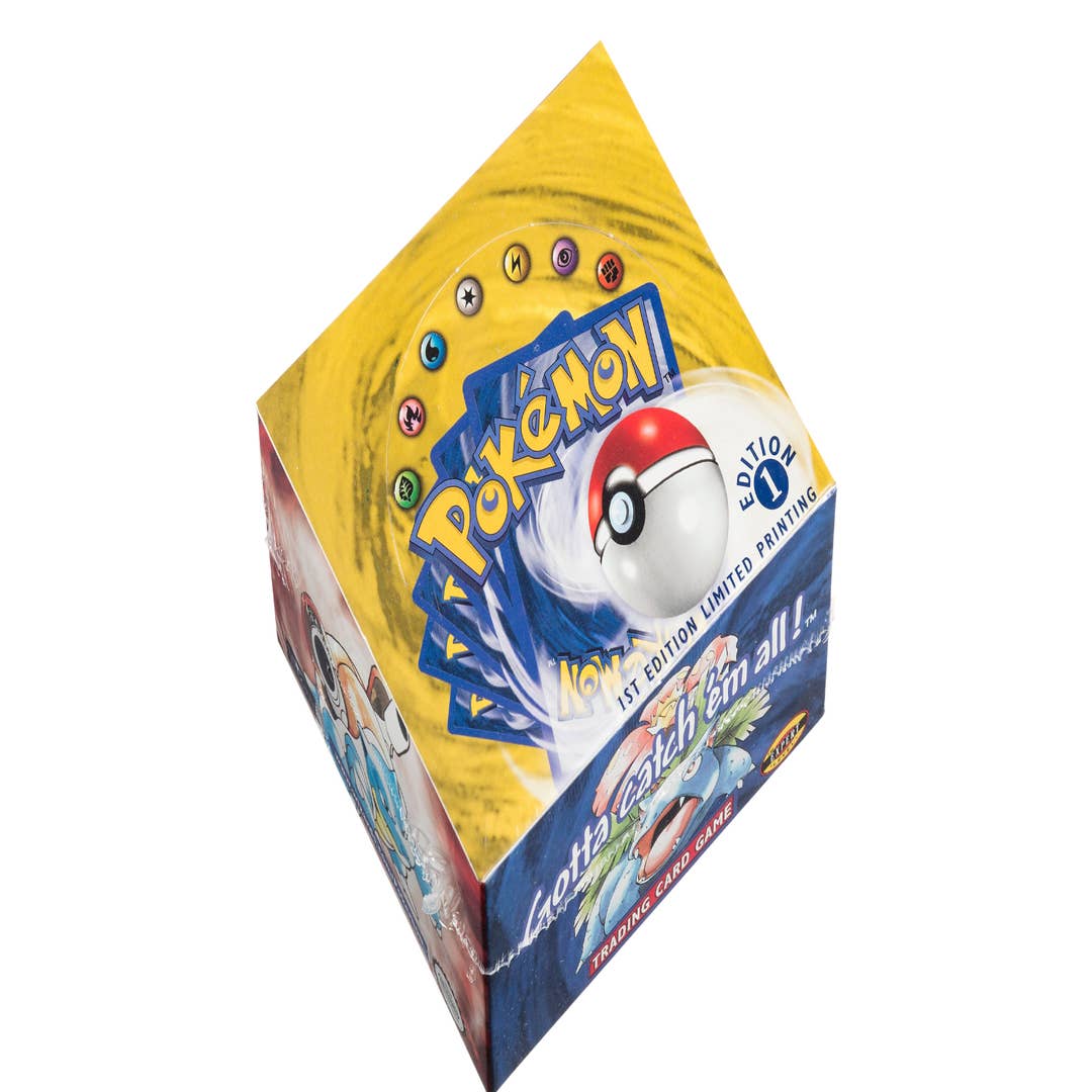 Original 1999 Pokemon Trading Card Game Starter Gift Box & Gameboard Only