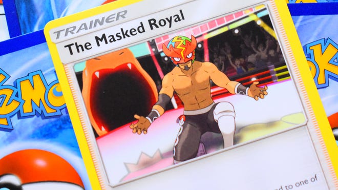 Pokemon Trading Card Game card The Masked Royal