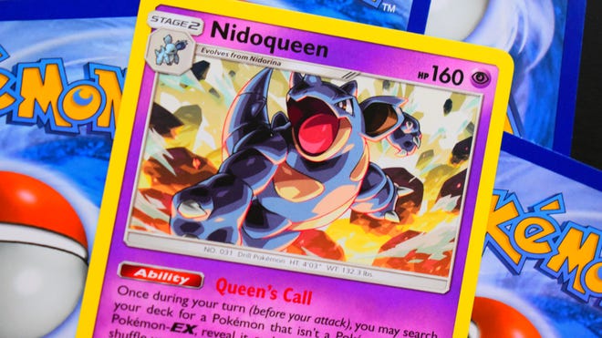 Pokemon Trading Card Game card Nidoqueen