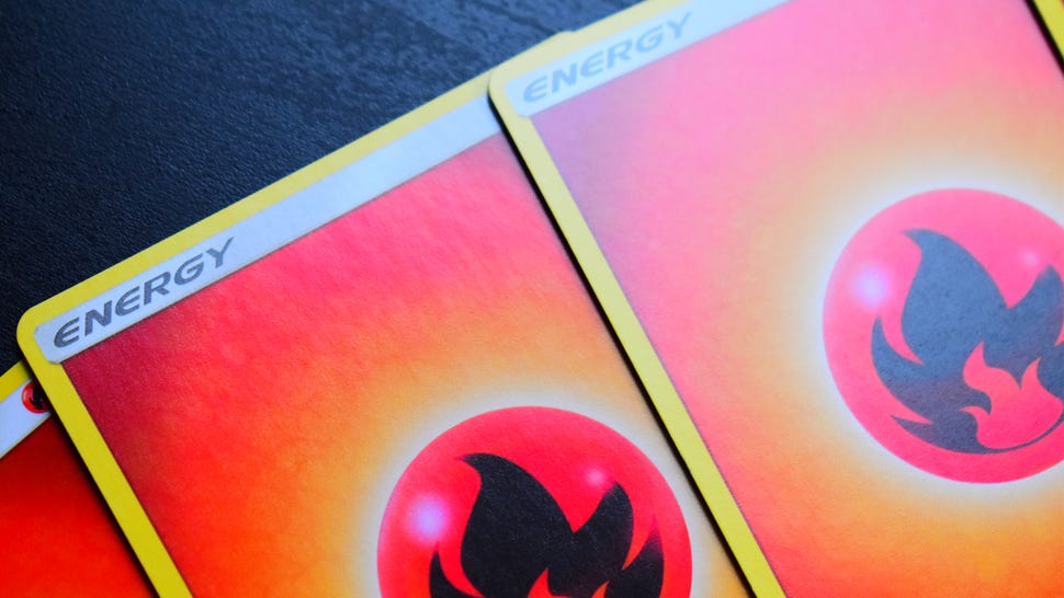 Pokemon Trading Card Game energy cards Fire