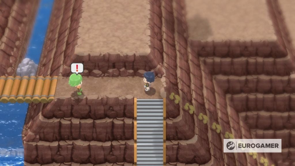 Route 210 Pokémon, trainers, items and how to clear the Psyduck in