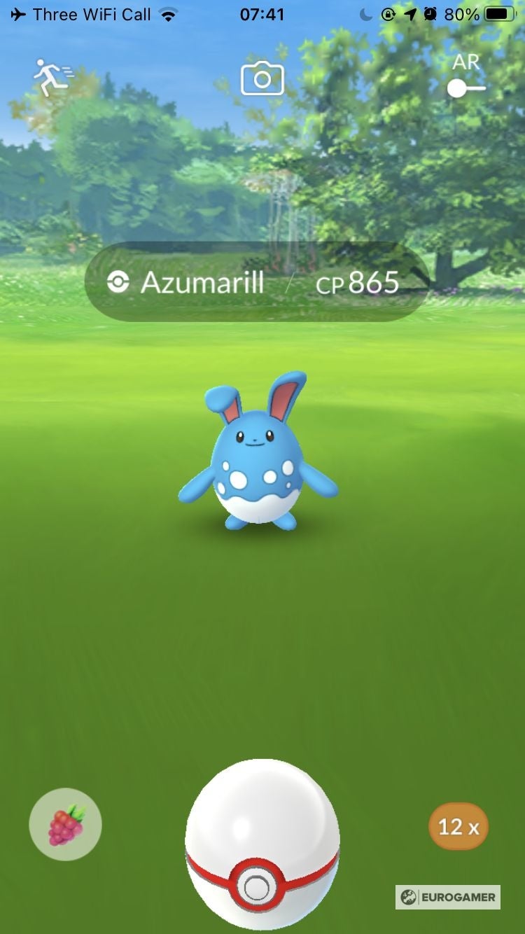 Pokemon go cheap azumarill raid