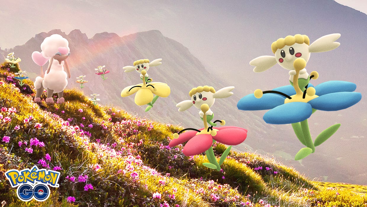 Pokémon Go Flabébé flower forms - How to get Flabébé and evolve into ...