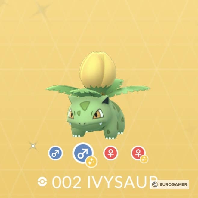 Pokemon GO - Shiny Bulbasaur spawning for community day