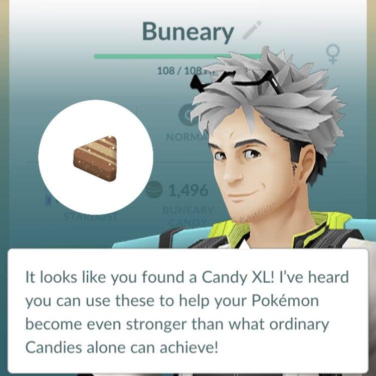 Pokémon Go XL Candy, how to get XL Candy and how XL Candy works