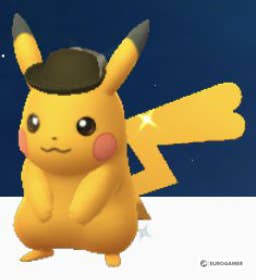 Pokemon Go - Pokemon Shiny (Brilhante) de Evento - Pikachu de Chapéu de  Lucário, Produto Masculino Pokemon Usado 63737567