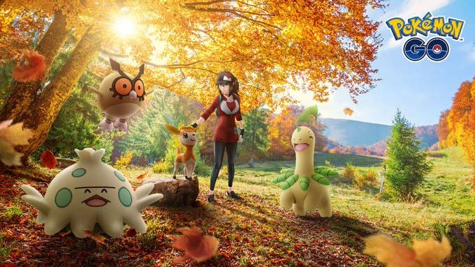 Fall Pokemon Individual Pokemon Deerling Fall